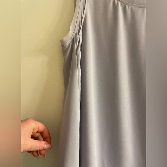 Simply Vera Vera Wang Lavender Layered Tank Top Blouse Scoop Neck‎ Size Small - Picture 5 of 6